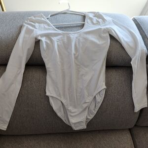American Apparel long sleeve bodysuit NWT